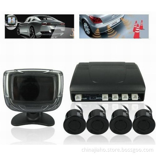 Car Reversing Set - 4 Weatherproof Parking Sensors + Command Box + Display Monitor (JH_RVC_044)